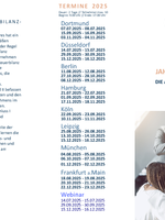 Flyer Jahresabschluss I - 2. HJ 2025