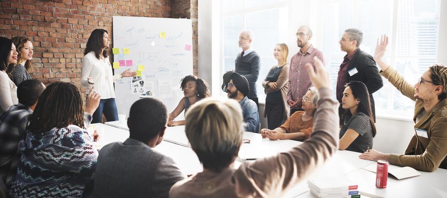 Geschäftsreise Meeting Diskussion Team Konzept